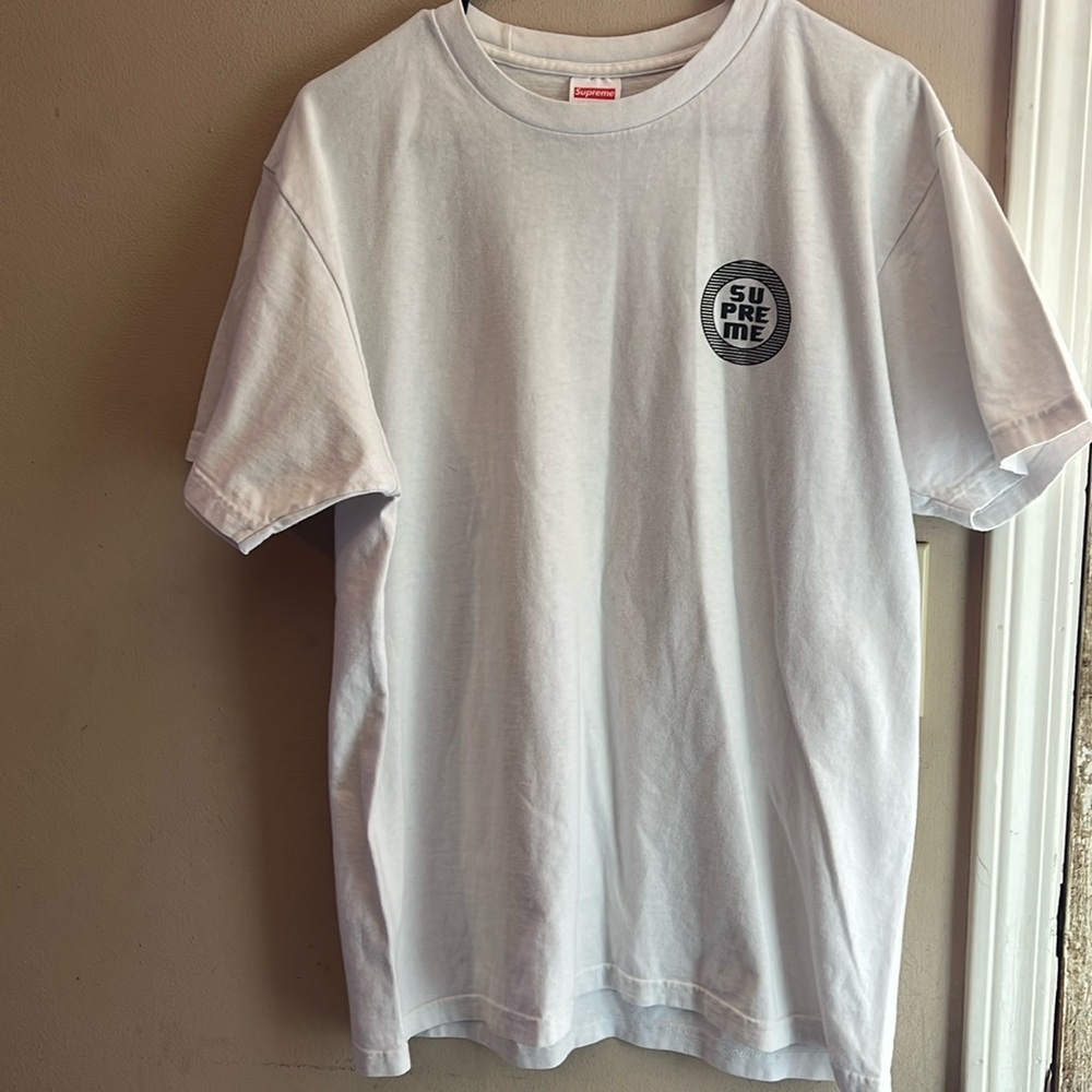 SUPREME CIRCLE LOGO TSHIRT SIZE LARGE